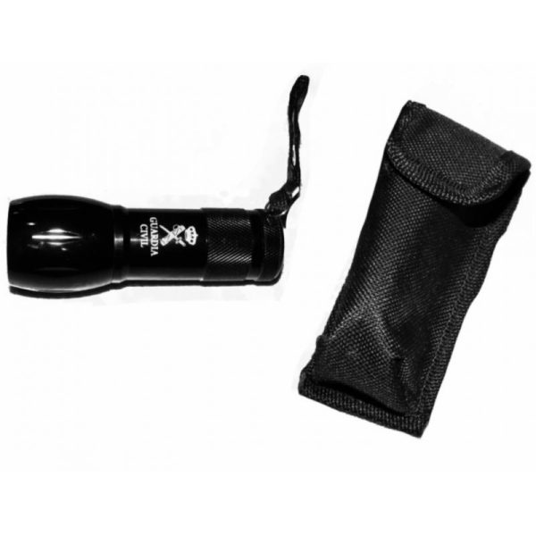 LINTERNA Policia, Guardia civil, Policía local con funda incluida