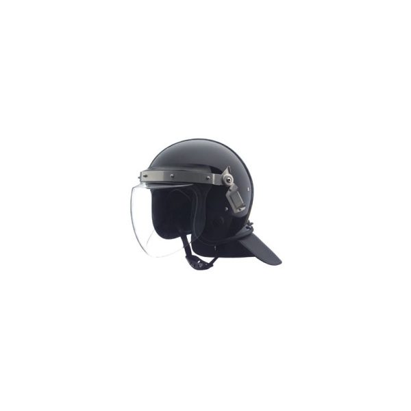 Casco antidisturbios +visera 4mm +estanca +anti-vaho +nuquera
