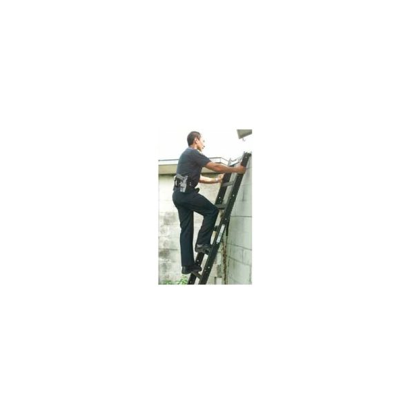 Escalera táctica de 2,4m alt. (75x33x6cm plegada) 10kg +correa