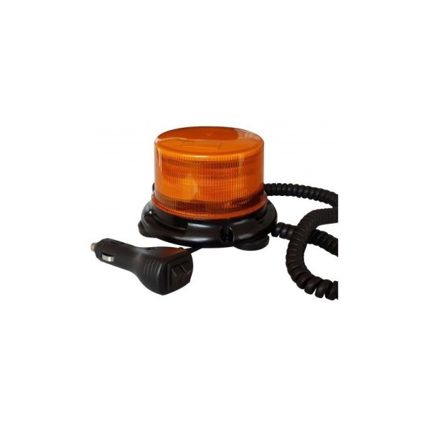 PILOTO POLICIAL LANZADESTELLOS MAGNÉTICO FLASH LED AZUL