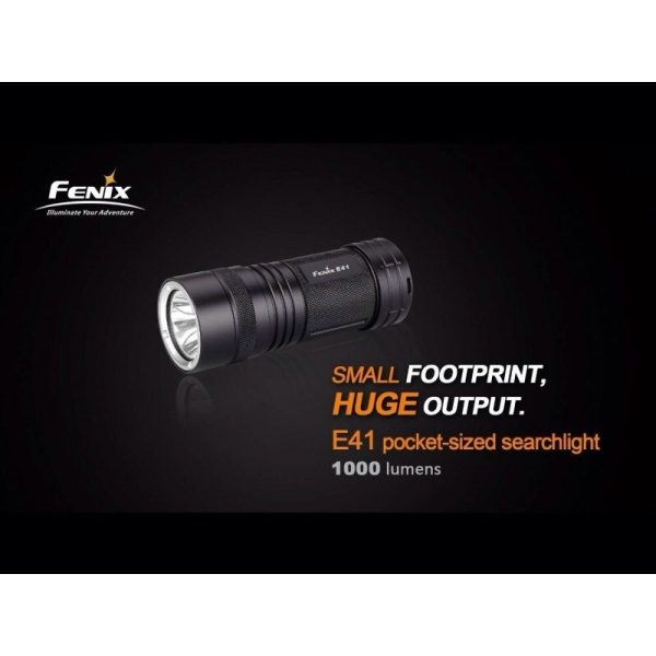 Linterna Policia 1000 Lumenes 4 Modos E41FENIX