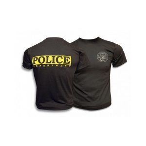 Camiseta M/C POLICE.Color:NEGRA.Talla S