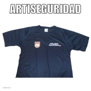 CAMISETA UPR CUERPO POLICIA