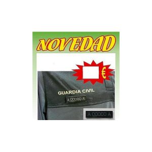NÚMERO IDENTIFICACIÓN PERSONAL GUARDIA CIVIL PLACA PECHO
