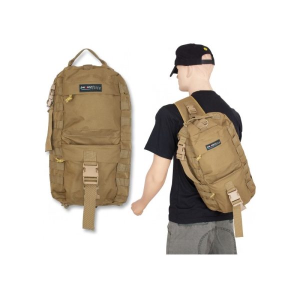 Mochila BARBARI FORCE. "STRATEGY".Coyote