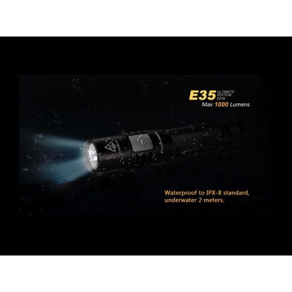 Linterna Policial Táctica 1000 LÚMENES FENIX E35