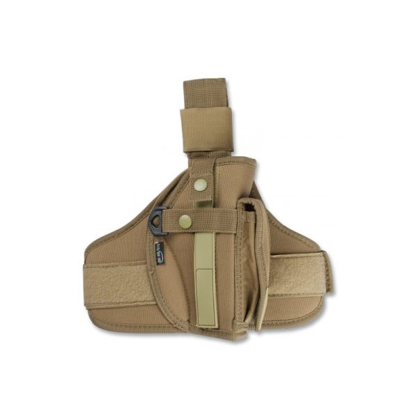 Funda Pernera Táctica de PISTOLA, Coyote