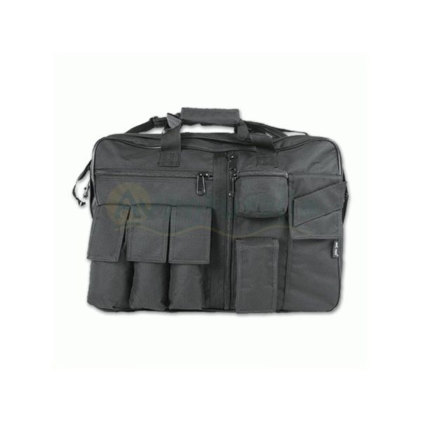 BOLSA TACTICA MULTIBOLSILLOS NEGRA