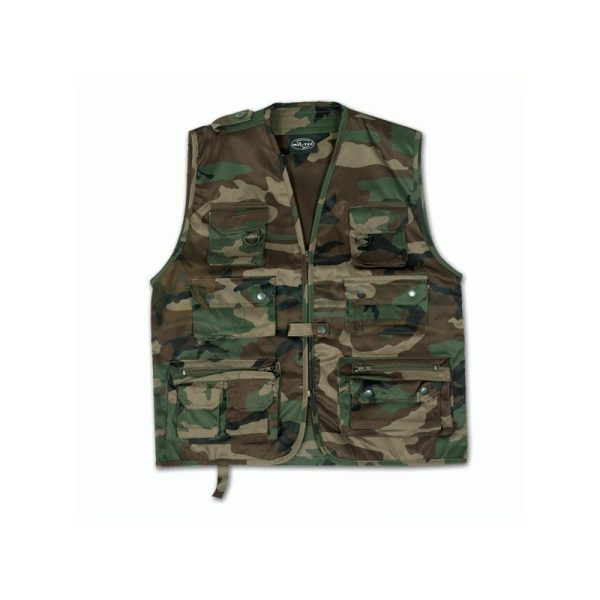 CHALECO CAMUFLAJE ESPECIAL CAZA