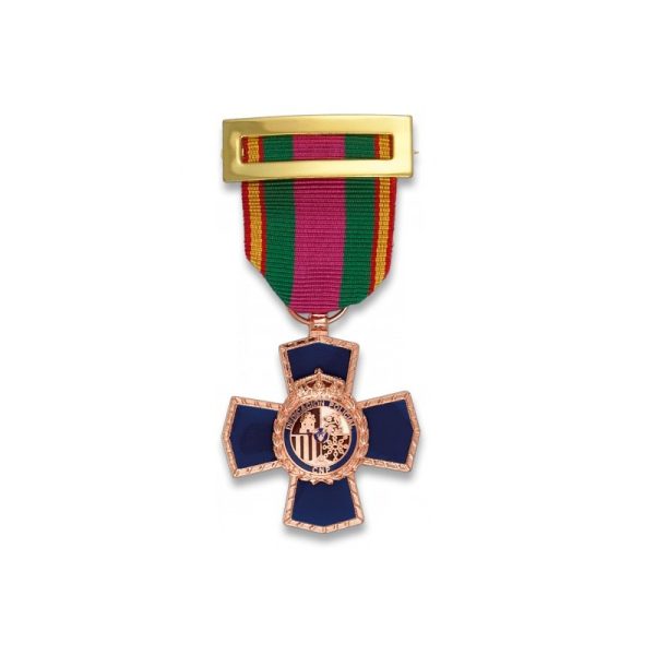 Medalla POLICIA CRUZ 20 AÑOS