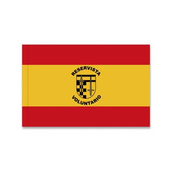 Bandera ESPAÑA RESERVISTA VOLUNTARIO