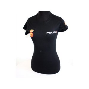 CAMISETA MUJER POLICIA