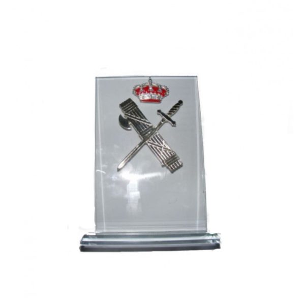 Placa cristal Emblema Guardia Civil