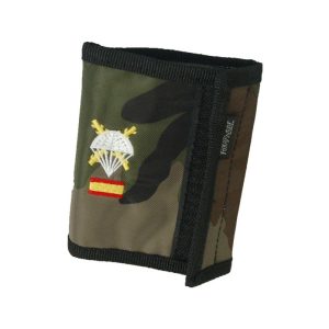 CARTERA CAMUFLAJE BORDADA BRIGADA PARACAIDISTA
