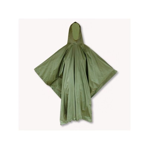 PONCHO VERDE PVC