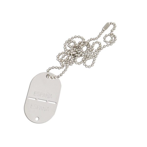 PLACA DE IDENTIFICACION MILITAR