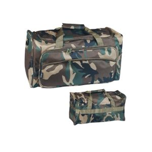 Bolsa Deporte Camuflaje Aventura Multibolsillos