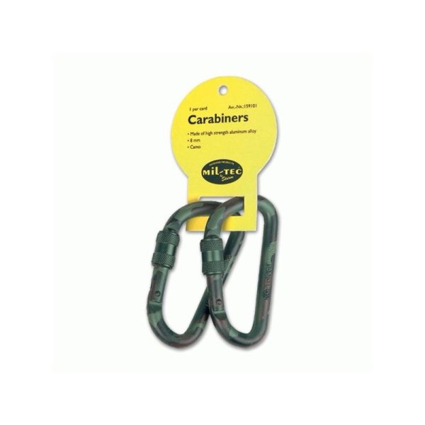 MOSQUETÓN TÁCTICO 60 MM. (PAR)