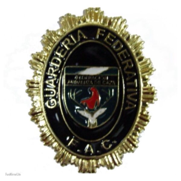 Chapa Cartera Federacion Andaluza Caza