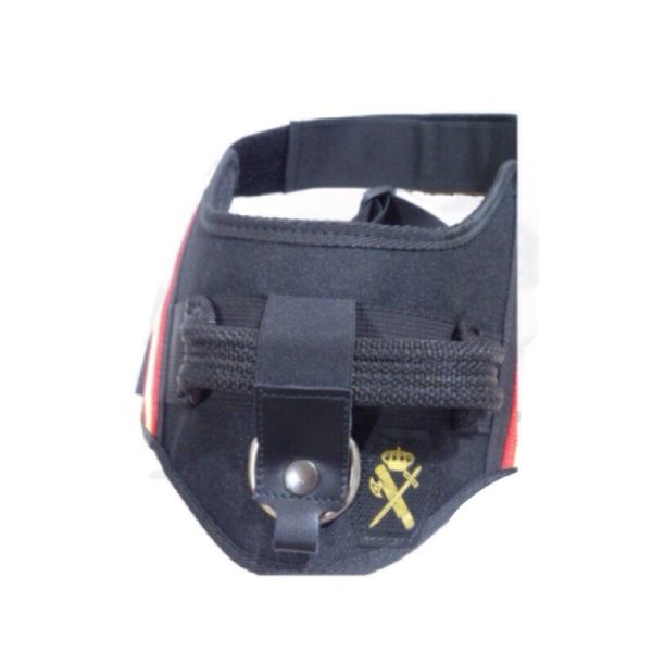 Arnés para perro con hebilla de seguridad, Escudo Guardia Civil y Bandera España, Reflectante