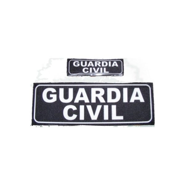 Parche CON VELCRO para chaleco Policia, Guardia Civil, Policía Local