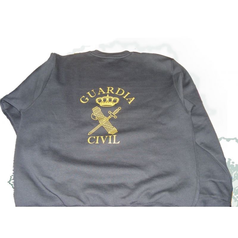 Sudadera Guardia Civil Colores Negro, Azul, Gris