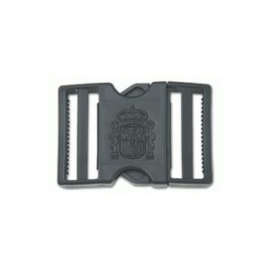 Hebilla cinturon policia local, logo constitucional