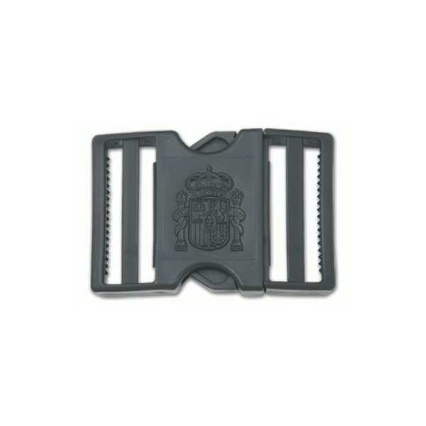 Hebilla cinturon policia local, logo constitucional