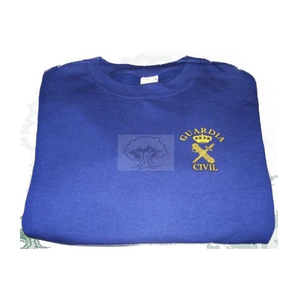 Sudadera Guardia Civil Colores Negro, Azul, Gris