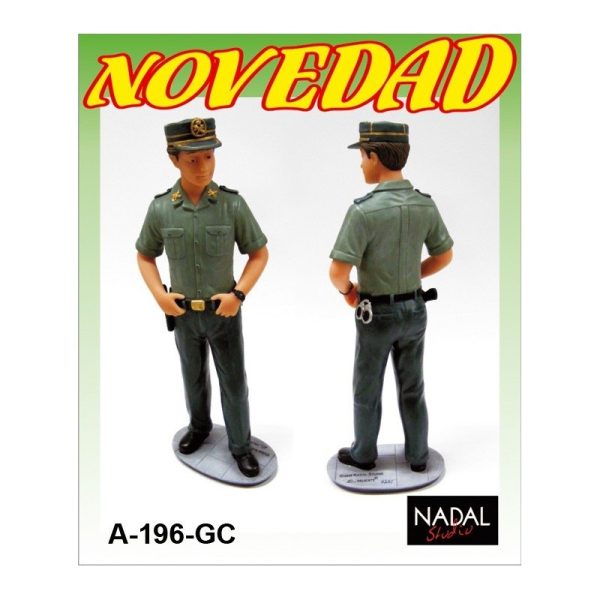 Figura Guardia Civil porcelana decorativa Grande (NADAL Studio)