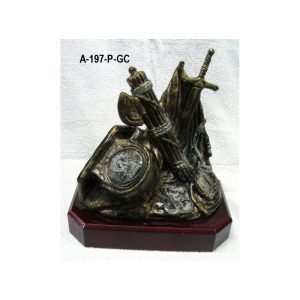 Figura Tricornio-Virgen-Insignia pequeña