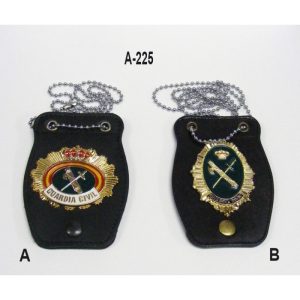 Portaplacas Guardia Civil con chapa