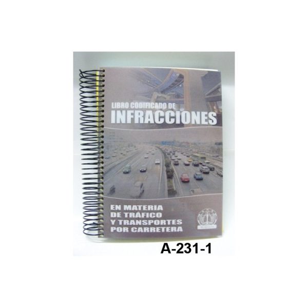 Libro Infracciones de Trafico Codificado (AGOTADO, ACTUALIZACION JUNIO 2014)