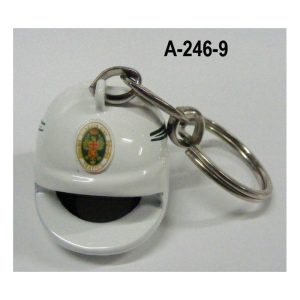 Llavero casco trafico