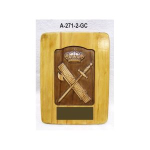 Madera escudo troquelado (GRABACION NO INCLUIDA) (HASTA FIN DE EXISTENCIAS)