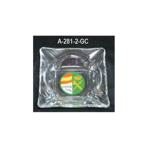 Cenicero Guardia Civil Cristal