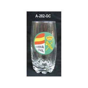 Vaso tubo Guardia Civil