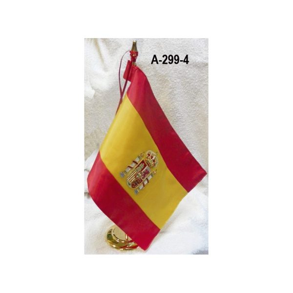 Bandera sobremesa despacho bordada