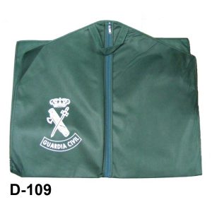 BOLSA PORTATRAJES CON EMBLEMA GUARDIA CIVIL