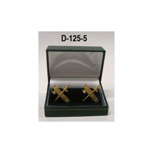 Par emblemas baño oro