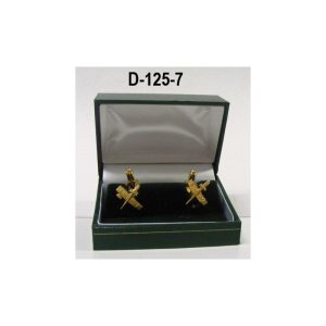 Gemelos Guardia Civil con baño oro