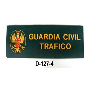 Galleta PVC para anorak con escudo de Trafico