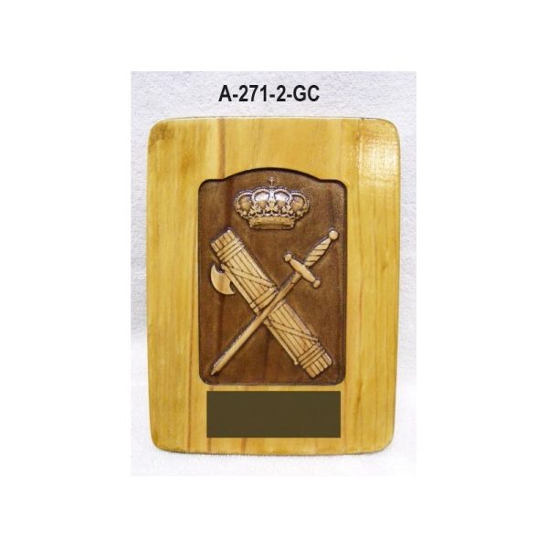 Madera escudo troquelado (GRABACION NO INCLUIDA) (HASTA FIN DE EXISTENCIAS)