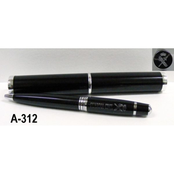 Boligrafo con estuche tubular metalico Guardia Civil
