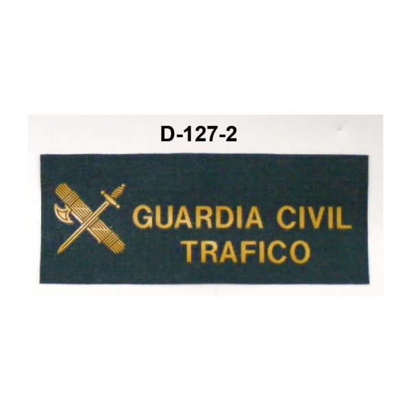 Galleta tela Trafico GUARDIA CIVIL