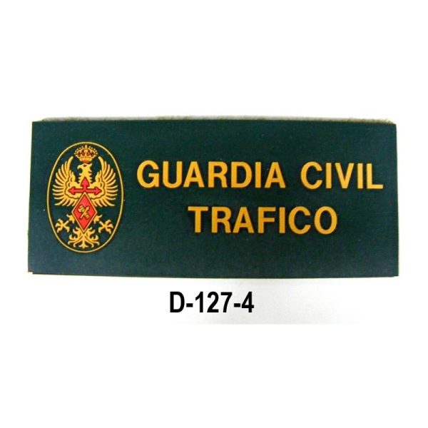 Galleta PVC para anorak con escudo de Trafico