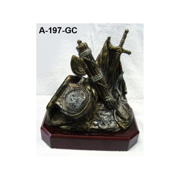 Figura Tricornio-Virgen-Insignia