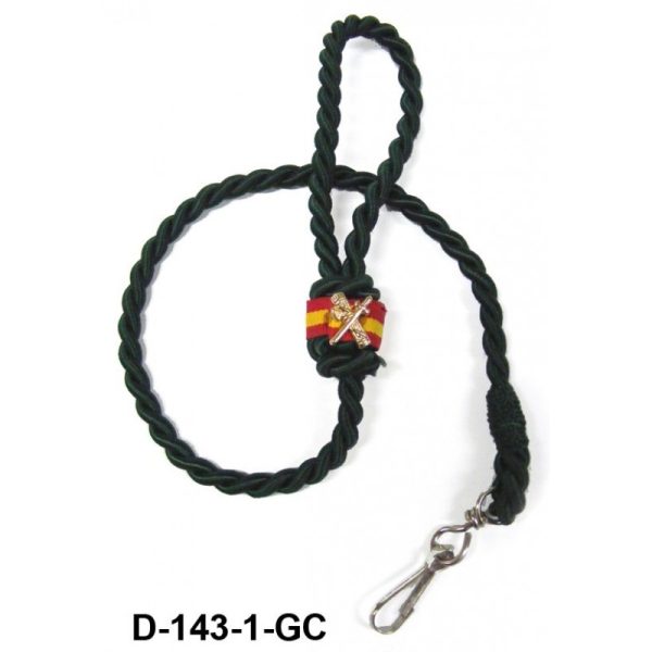Cordon Verde Guardia Civil Para Silbato con Emblema