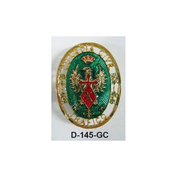 Distintivo pecho Trafico metalico