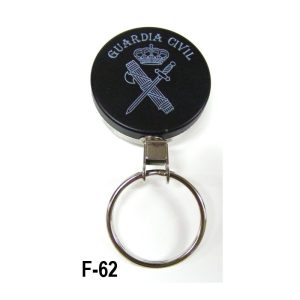 Llavero extensible Guardia Civil, para llave grilletes